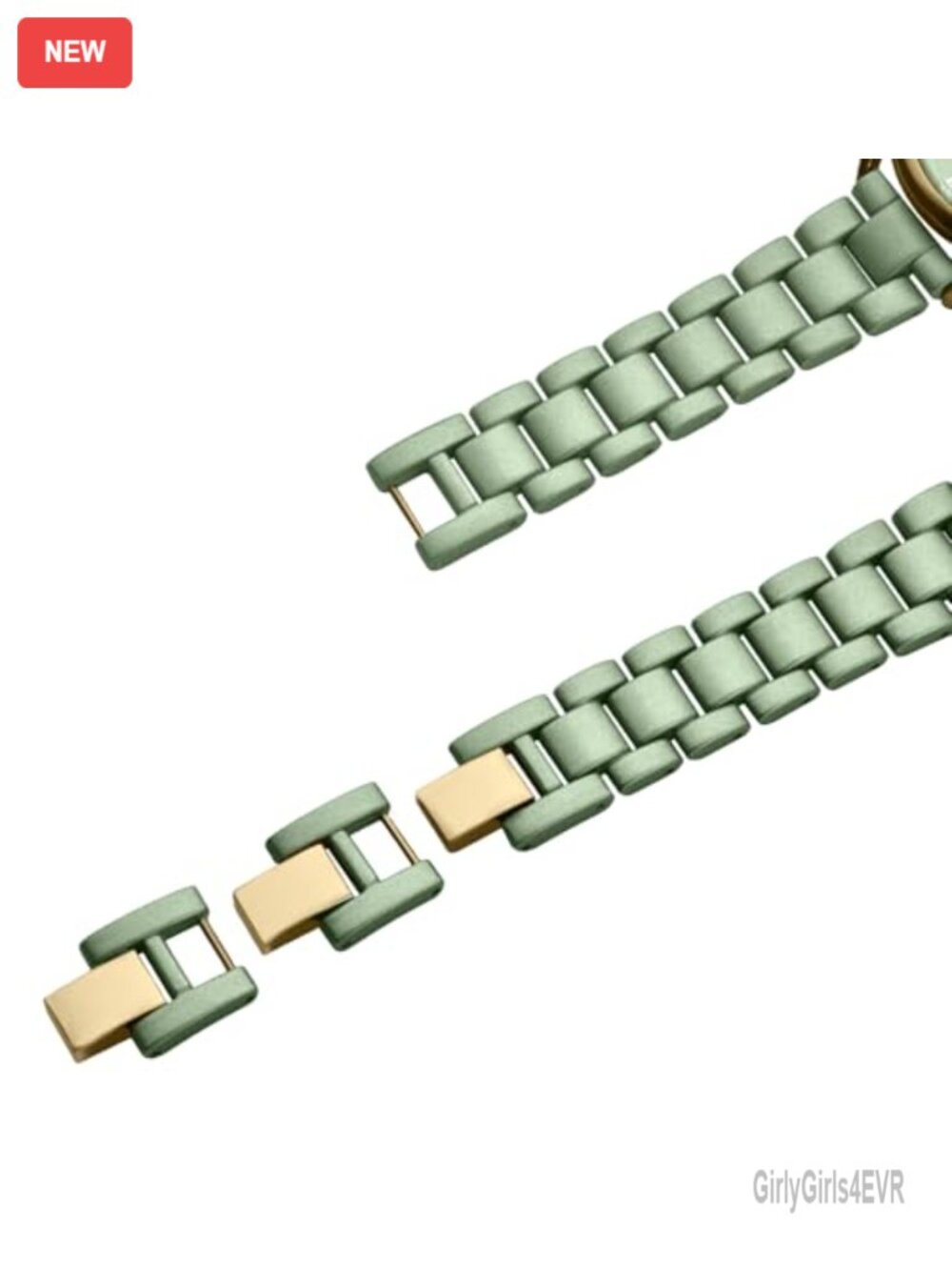 Women's Roman Numeral Dial Analog Wrist Watch with Japanese Quartz Movement - Picture 3 of 7